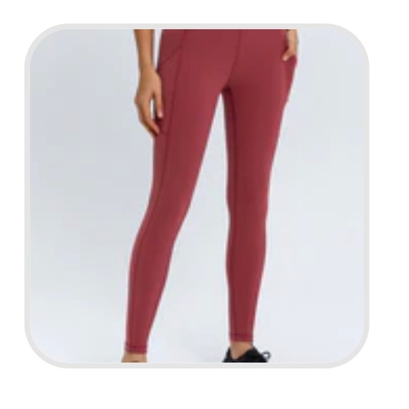 Vitae Leggings Ruby red - Picture 1 of 4